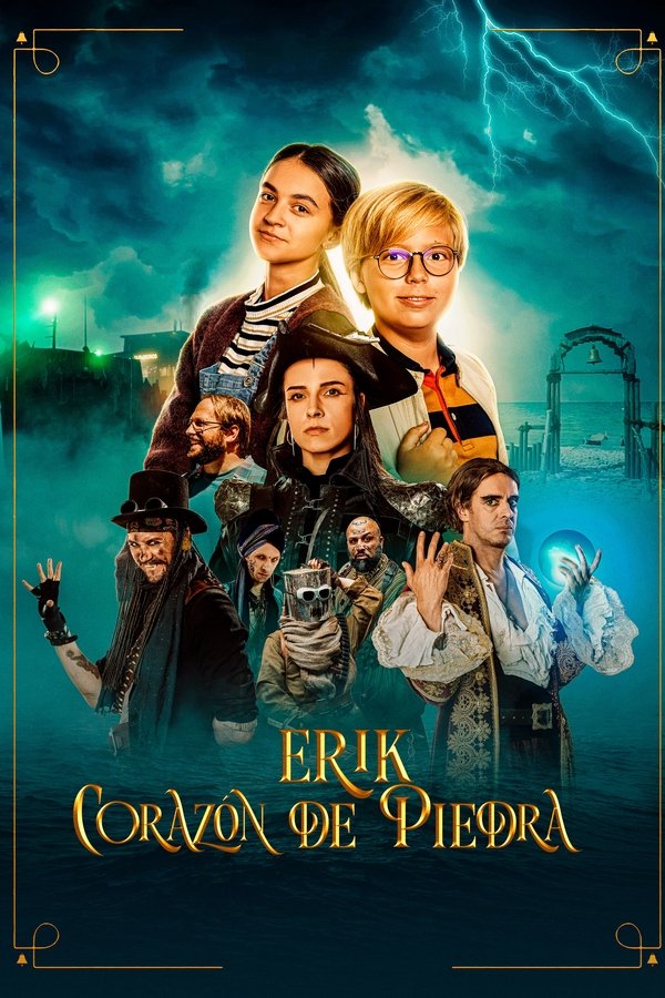 Erik está convencido de que tiene un corazón de piedra. Por eso no le importa que sus padres no tengan tiempo para él o que no tenga amigos reales. Cuando su familia se muda a una villa que heredaron de la tía Brunhilda, descubre que otra familia vive allí: María y su padre, a quienes los padres de Erik quieren echar. Cuando la familia recibe un aviso de desalojo, María activa su plan secreto para traer de vuelta a su madre desaparecida y salvarlos. Juntos emprenden un viaje fantástico al Mundo Intermedio, y Erik descubre lo difícil que es realmente llevar un corazón de piedra.