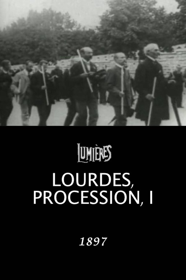 Lourdes, procession, I poster