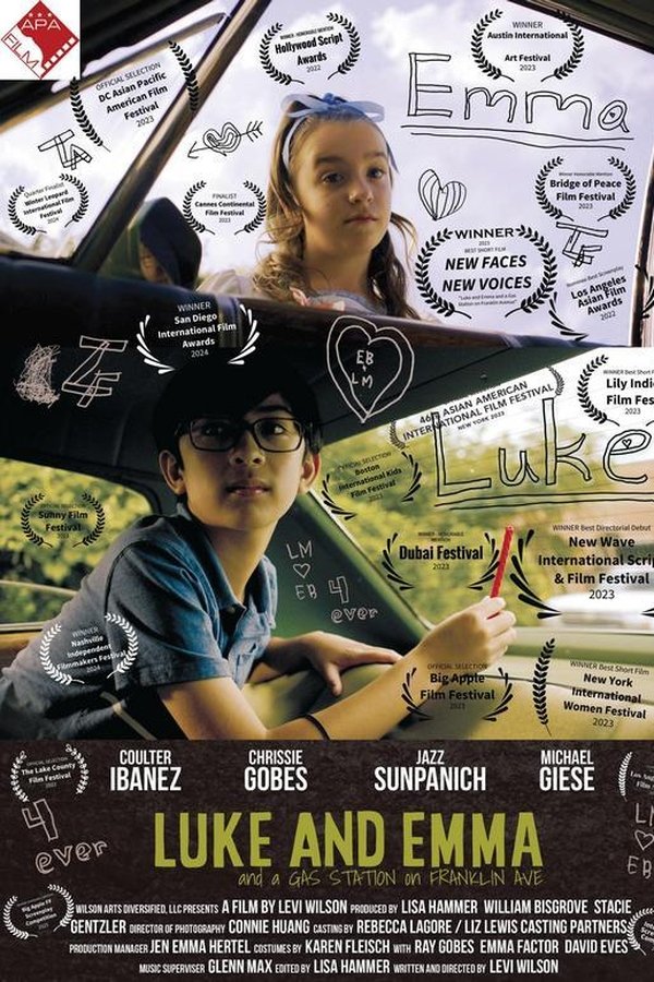 Luke and Emma and a Gas Station on Franklin Ave poster