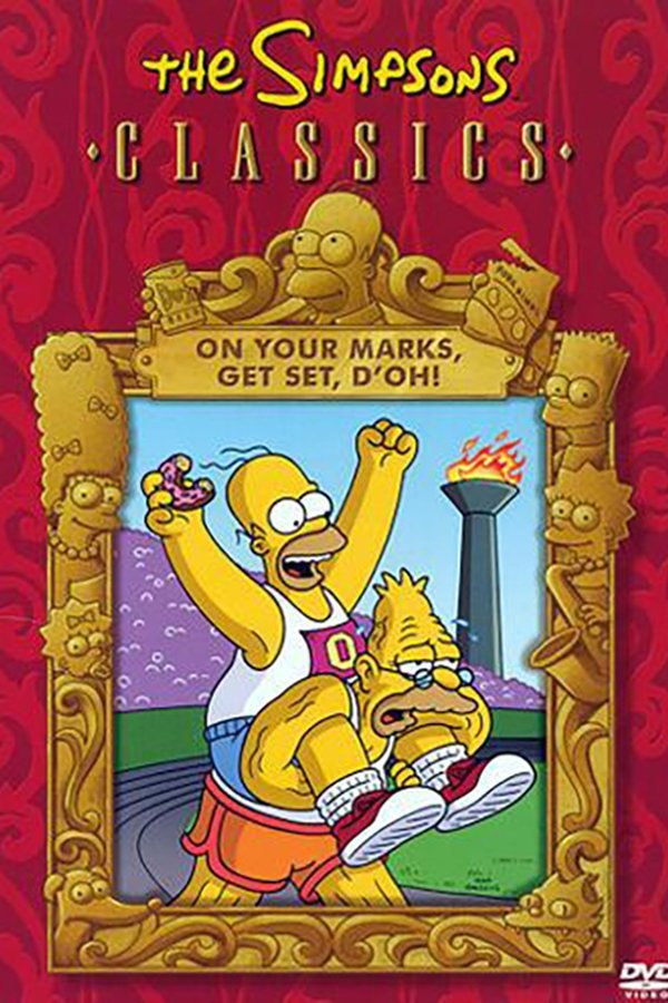 The Simpsons - On Your Marks, Get Set, D'oh! poster