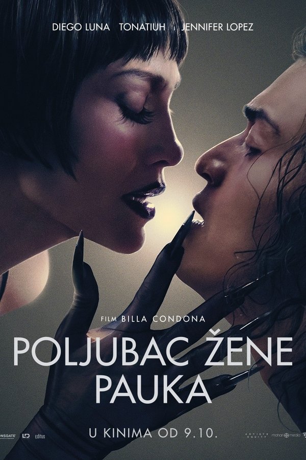 Poljubac žene pauka