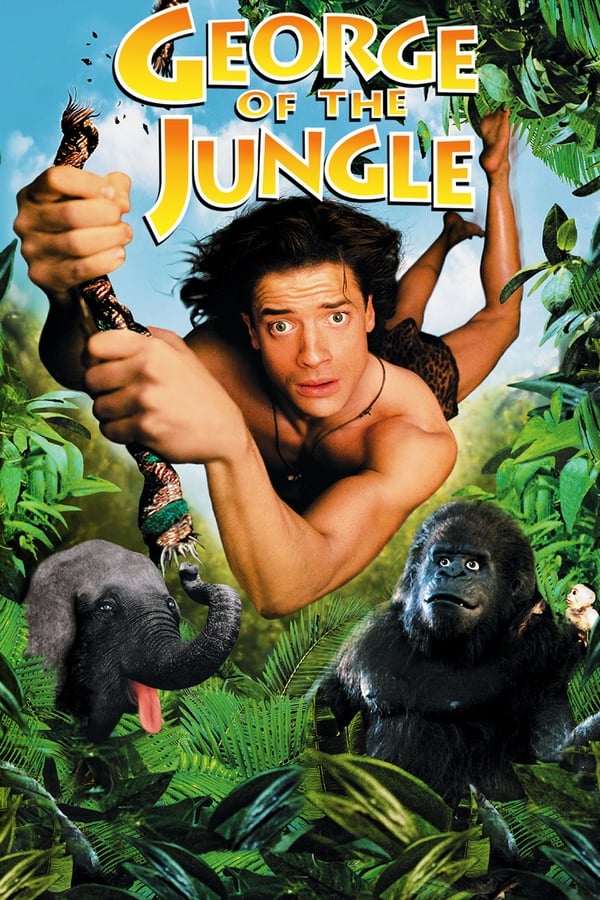 Deep in the African jungle, a baby named George, the sole survivor of a plane crash, is raised by gorillas. George grows up to be a buff and lovable klutz who has a rain forest full of animal friends: Tookie, his big-beaked toucan messenger; Ape, a witty talking gorilla; and Shep, a peanut-loving pooch of an elephant. But when poachers mess with George's pals, the King Of Swing swings into action.