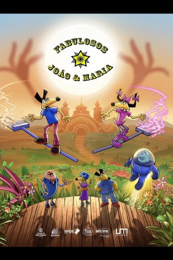 Capa de Fabulosos João e Maria