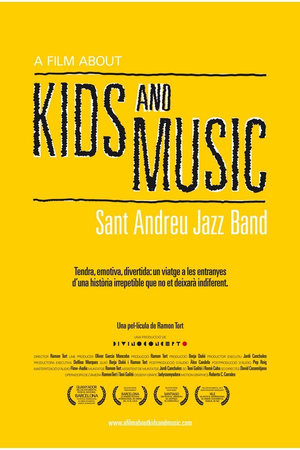 A Film About Kids and Music. Sant Andreu Jazz Band poster