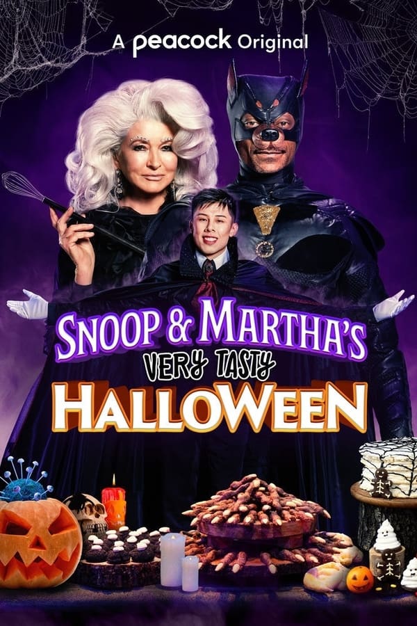 From BuzzFeed Studios, Magical Elves and the minds of Tasty, the world’s largest digital food network, SNOOP & MARTHA’S VERY TASTY HALLOWEEN is a competition special hosted by Snoop Dogg and Martha Stewart, featuring talented bakers who face off in a delectable Halloween showdown. Teams of three bakers are tasked with baking and building a full-sensory 12’x12’ Halloween world that people can literally explore, taste and devour. The catch? Their worlds must be inspired by the concept of fear. Imagine larger-than-life-sized chocolate spiders, cake monsters and sugar-coated trees flowering with treats.