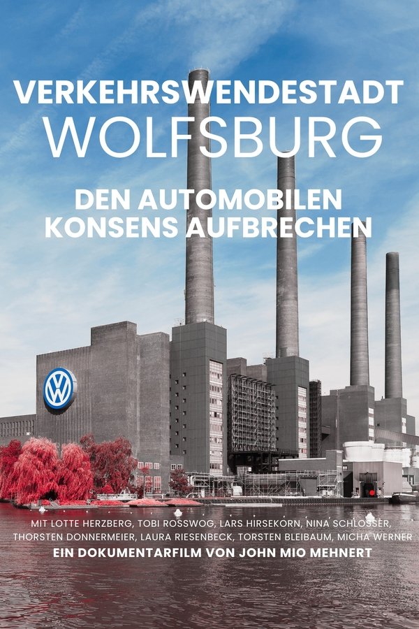 Wolfsburg - mobility transition town poster