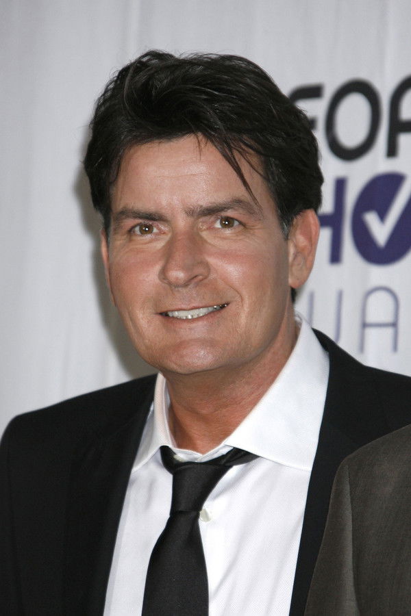 Charlie Sheen's headshot