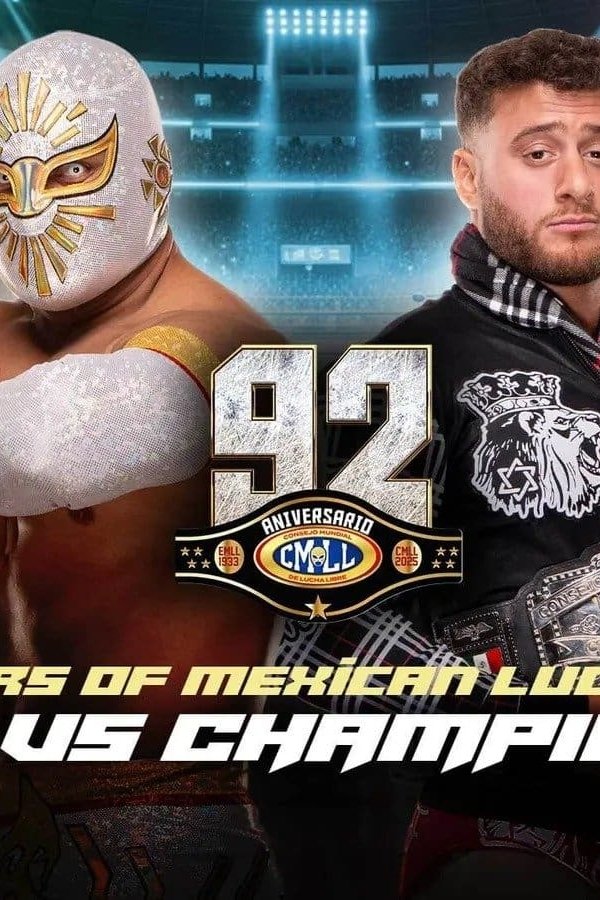 CMLL 92nd Anniversary Show poster