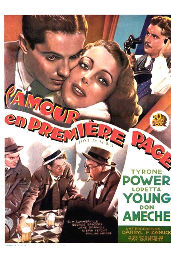 L’Amour en première page