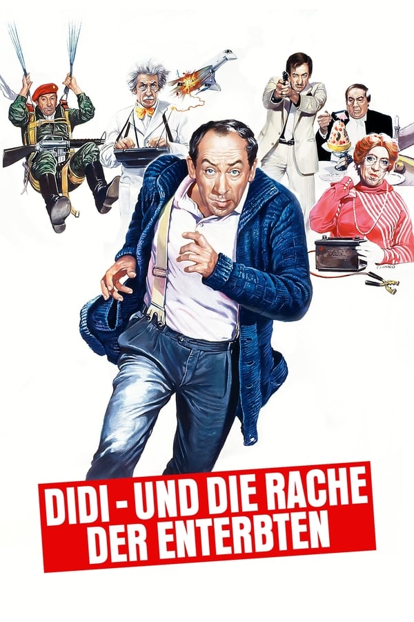 Gustav verabschiedet sich von dieser Welt und hinterläßt 30 Mio DM. Die gierige Verwandtschaft ist auch sofort zur Stelle: der berüchtigte Kongo-Otto, Florentine, die geizige Alte, Albert, der Erfinder von Gottes Gnaden, Emilio, der Mafiosi und Titus, der Vielfraß. Aber das Testament schlägt ein wie eine Bombe. Didi Dödel, der einzige, der Gustav nie angepumpt hat (weil er dessen Adresse nicht rausfinden konnte), soll alles erben. Plötzlich sind sich die lieben Verwandten einig. Das darf niemals geschehen - Dödel muß weg. Der liebenswerte Verlierer ahnt von der Erbschaft nichts. Schnell wird er zur Zielscheibe raffinierter Mordanschläge...