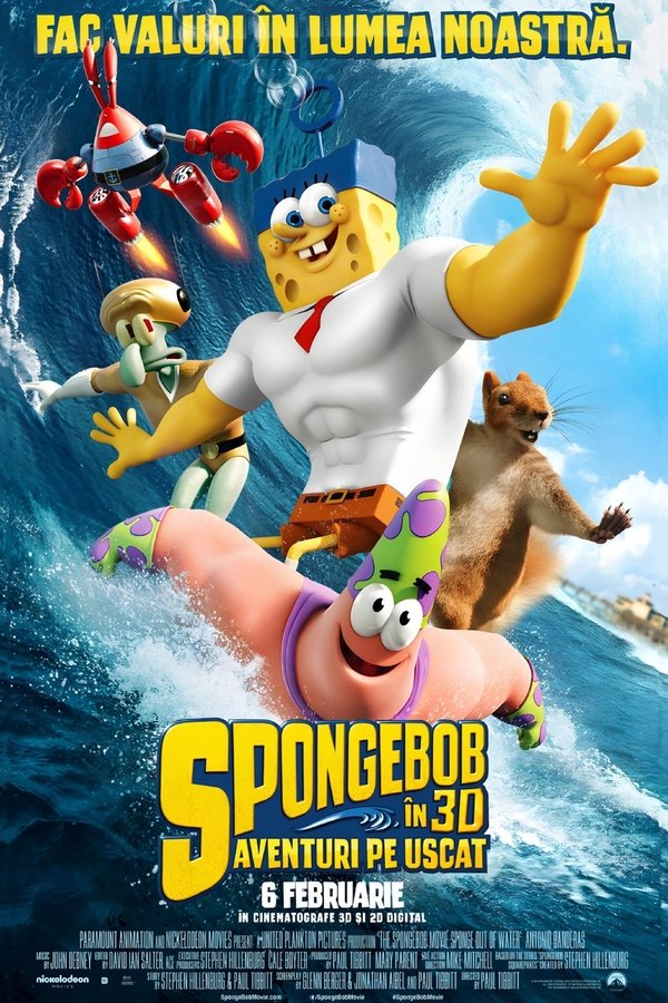 SpongeBob: Aventuri pe uscat