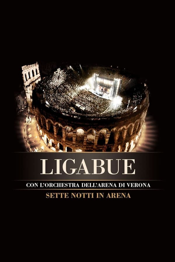 poster-do-filme-Ligabue: Sette notti in Arena 