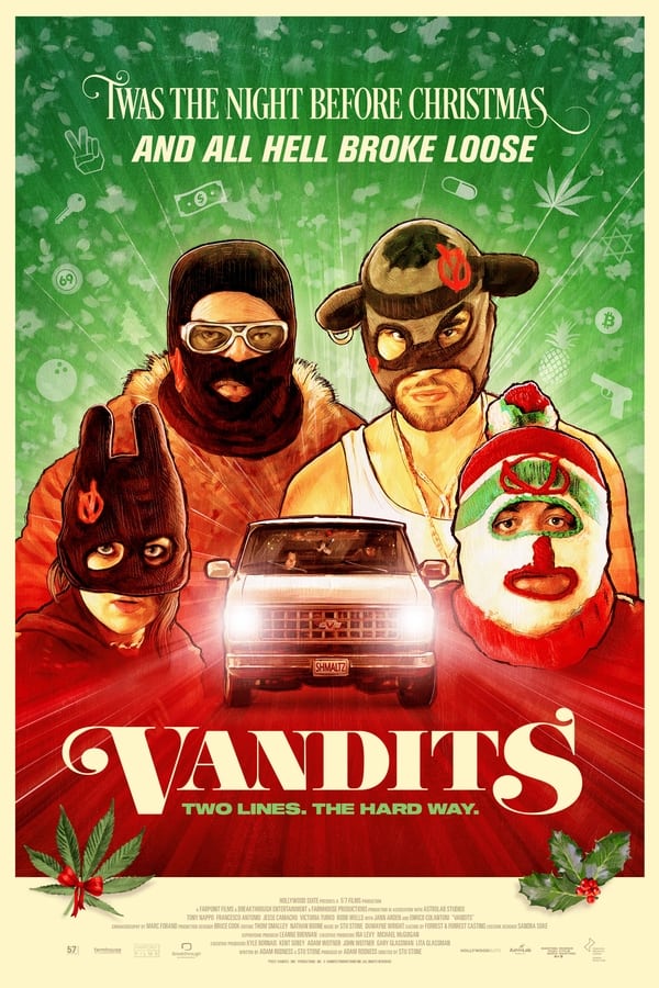 A teenage posse, known as the Vandits, attempts to pull off a ridiculous heist.