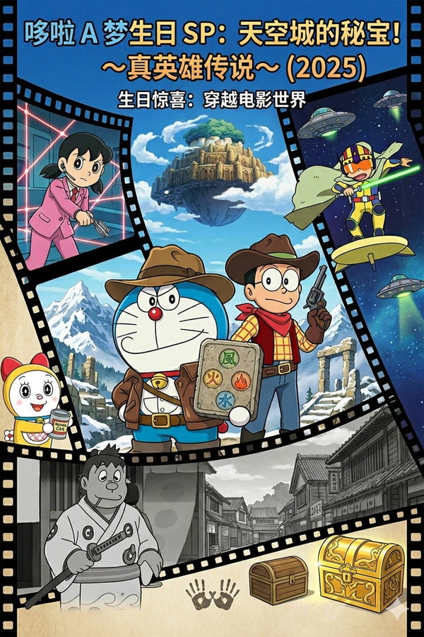 哆啦A梦生日 SP:天空城的秘宝!~真英雄传说~