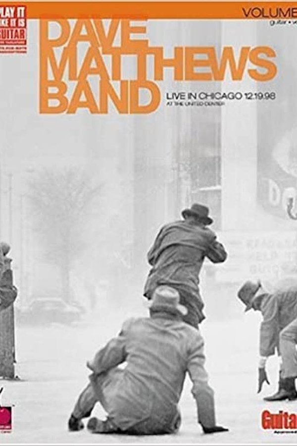 Dave Matthews Band Live at Chicago poster