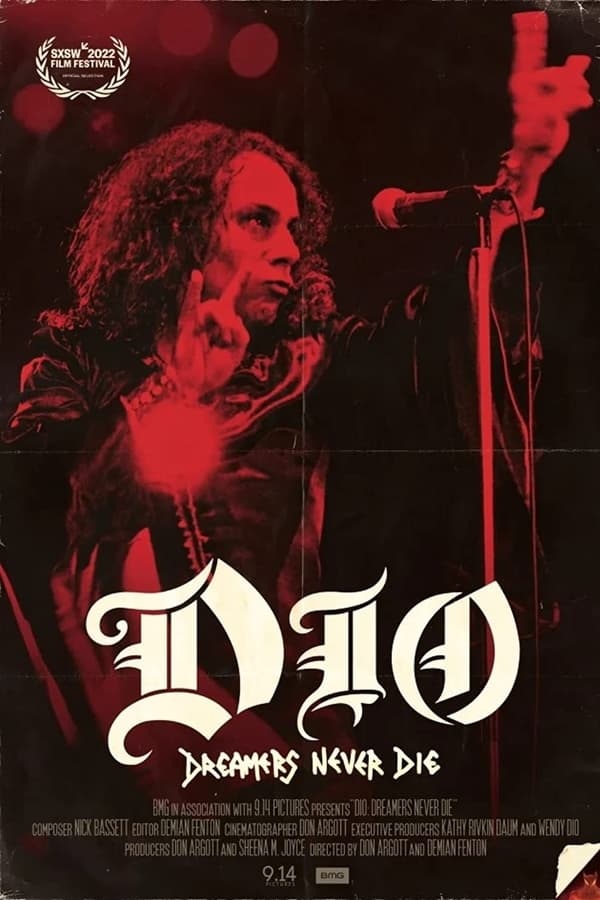 This career spanning documentary on heavy metal legend Ronnie James Dio delves deep into his incredible rise from 50's doo-wop crooner, to his early classic rock days in Ritchie Blackmore's Rainbow, to replacing the iconic lead singer Ozzy Osborne in Black Sabbath, to finally cement his legend with DIO. Ronnie's biography is completely unique to the tired sex, drugs and rock and roll cliches. The film is about perseverance, dreams and the power to believe in yourself.