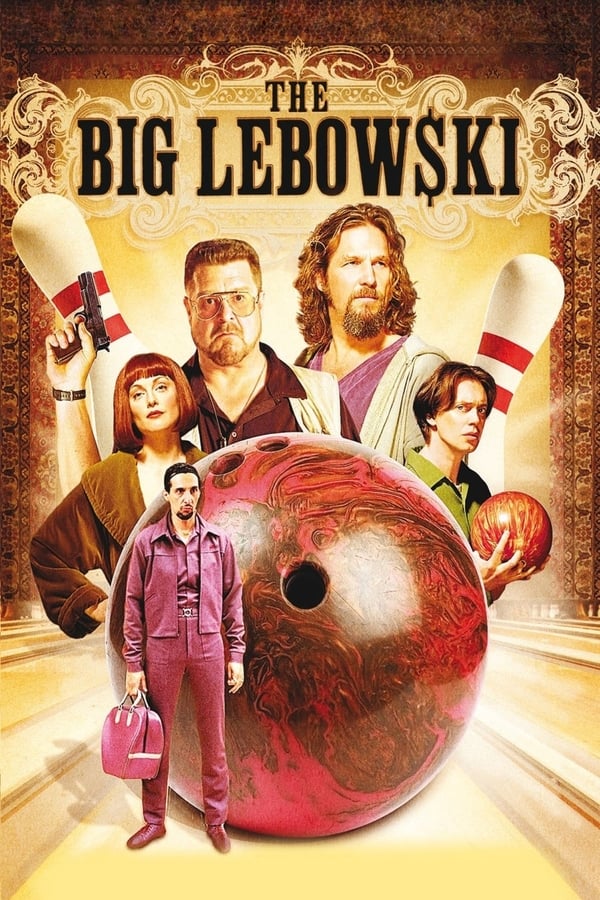 Jeffrey 'The Dude' Lebowski, a Los Angeles slacker who only wants to bowl and drink White Russians, is mistaken for another Jeffrey Lebowski, a wheelchair-bound millionaire, and finds himself dragged into a strange series of events involving nihilists, adult film producers, ferrets, errant toes, and large sums of money.