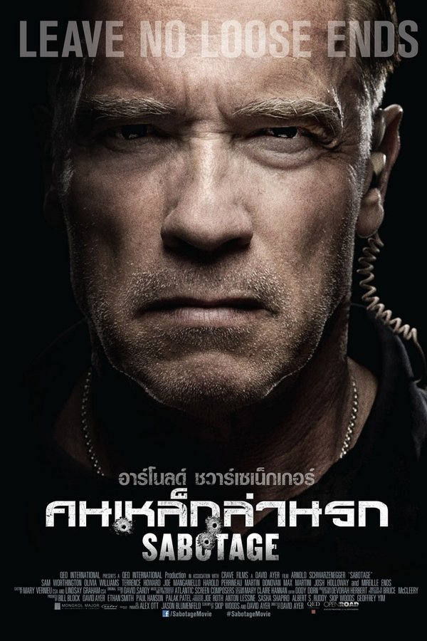 Sabotage คนเหล็กล่านรก 2014 พากย์ไทย