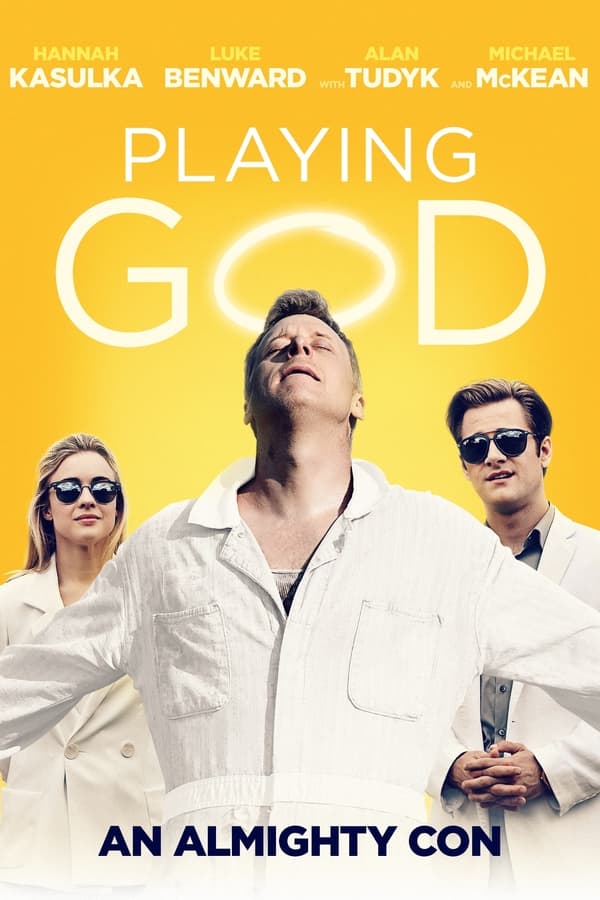 A brother and sister con-artist duo find themselves scamming a grieving billionaire by convincing him they can introduce him to God, face-to-face.