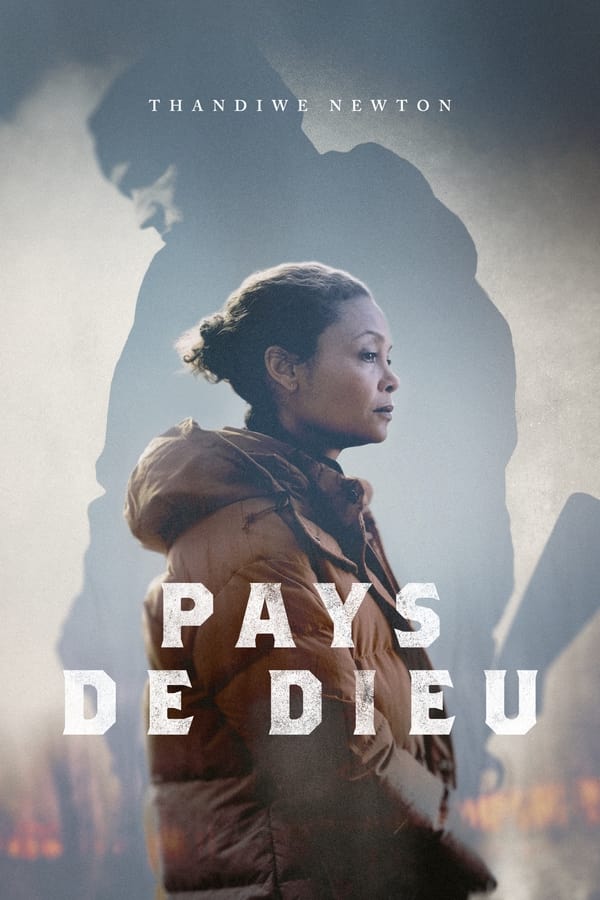 Le Pays De Dieu est un thriller centré sur les personnages, qui se déroule dans la nature sauvage et enneigée de l'Ouest américain. Thandiwe Newton joue le rôle de Sandra Guidry, une professeure d'université noire, qui vit et travaille dans une ville universitaire rurale. Elle est en train de faire le deuil de sa mère récemment décédée, dont elle s'occupait de son vivant.