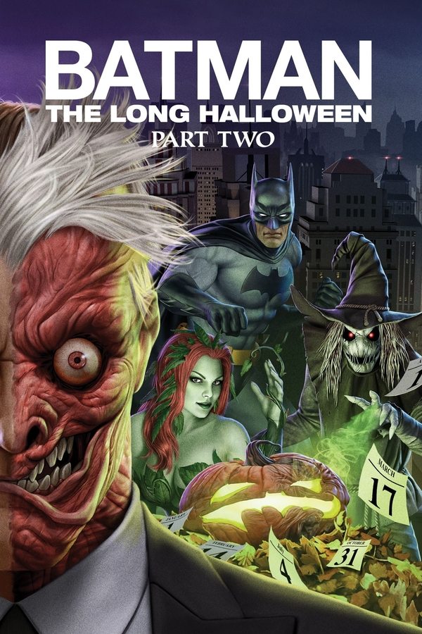 As Gotham City's young vigilante, the Batman, struggles to pursue a brutal serial killer, district attorney Harvey Dent gets caught in a feud involving the criminal family of the Falcones.