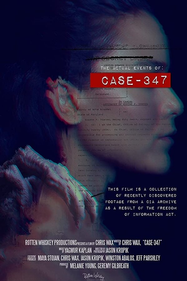 CASE 347 follows psychologist and UFO skeptic, Dr. Mia Jansen (Maya Stojan), and a team of documentary filmmakers who believe that alien abduction claims are forms of 