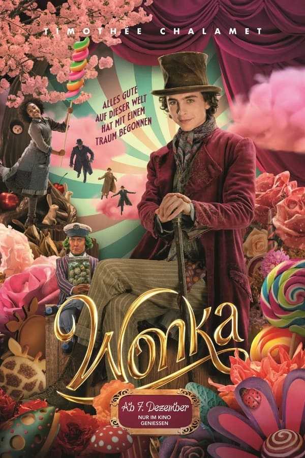 Willy Wonka, der voller Ideen steckt und entschlossen ist, die Welt mit einem köstlichen Bissen nach dem anderen zu verändern, ist der Beweis dafür, dass die besten Dinge im Leben mit einem Traum beginnen, und wenn man das Glück hat, Willy Wonka zu treffen, ist alles möglich.