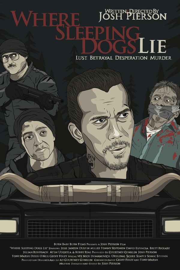 Where Sleeping Dogs Lie is the story of two brothers and a childhood friend that end up in a tragic twist of events during a botched robbery attempt.
