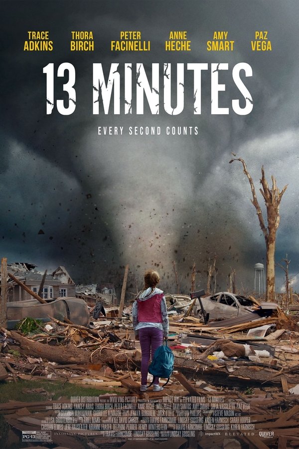 As a new day begins in the small American town of Minninnewah, the residents start their day as ordinary as the next. Mother Nature, however, has other plans for them. Inhabitants have just 13 minutes to seek shelter before the largest tornado on record ravages the town, leaving them struggling to protect their loved ones and fighting for their lives. Left to deal with the aftermath, four families must overcome their differences and find strength in each other in order to survive.