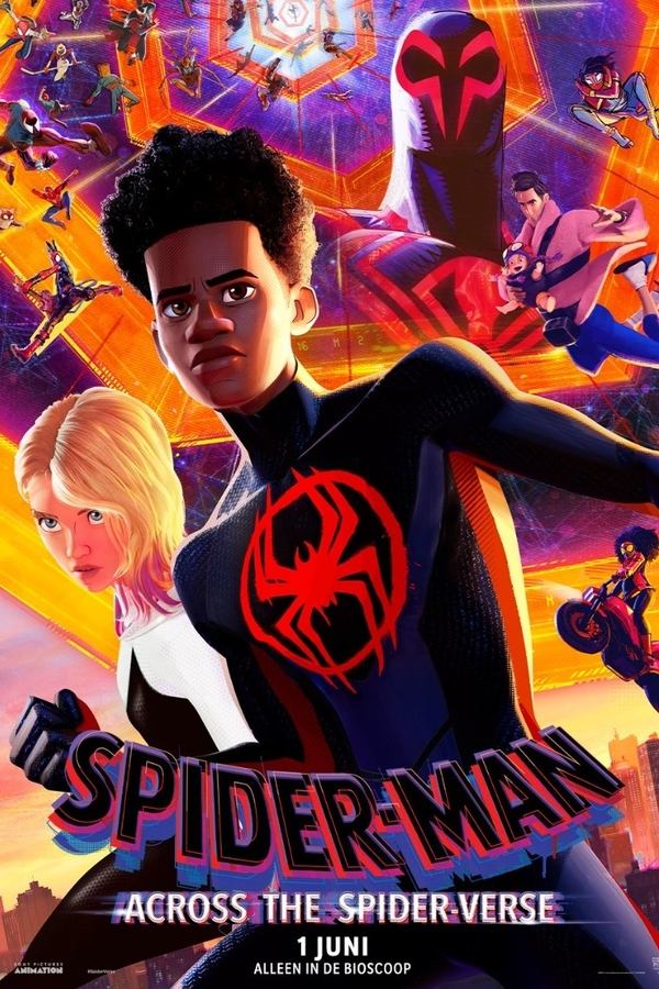 Peter Parker probeert als Spider-Man een reusachtige deeltjesversneller van de Kingpin te ontmantelen, maar komt om het leven. Later wordt zijn rol als superheld overgenomen door Miles Morales, een tienerjongen uit Brooklyn met Puerto-Ricaanse en Afrikaanse roots die op een dag door een mysterieuze spin gebeten wordt en superkrachten ontwikkelt.  Via de deeltjesversneller van de Kingpin komt Miles in contact met de Peter Parker van een parallel universum. Deze Spider-Man, die wat ouder en klungelig is, probeert een mentor te zijn voor zijn jonge collega. Miles ontdekt vervolgens dat er nog meer universa met elk hun eigen Spider-Man zijn. Zo ontmoet hij onder meer Spider-Gwen, Spider-Man Noir en Peni Parker. Samen proberen ze de plannen van de Kingpin te dwarsbomen.