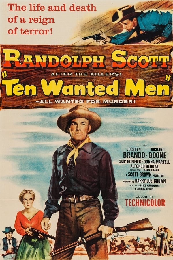 EN - Ten Wanted Men  (1955)