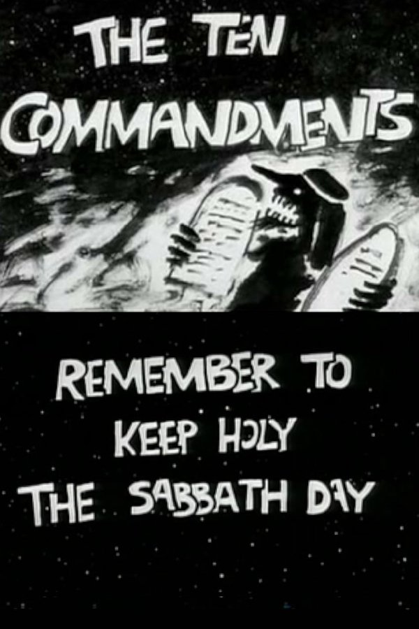 The Ten Commandments Number 3: Remember to Keep Holy the Sabbath Day poster