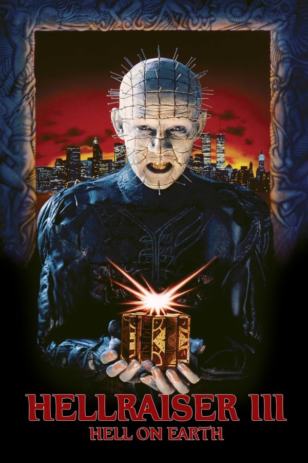 Pinhead is trapped in a sculpture and fortunately for him the sculpture is bought by a young playboy who owns his own night club. Pinhead busies himself escaping by getting the playboy to lure victims to his presence so he can use their blood. Once free, he seeks to destroy the puzzle cube so he need never return to Hell, but a female reporter is investigating the grisly murders and stands in his way.