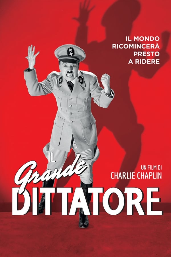 In Tomania il dittatore Adenoid Hynkel scatena la repressione contro gli ebrei. La bella Hannah e il suo innamorato, un barbiere straordinariamente somigliante a Hynkel, fuggono. Il barbiere, dapprima catturato, scappa dal lager e si imbatte per caso nel vero dittatore che viene arrestato in vece sua. Dai microfoni del führer il barbiere pronuncia al mondo un lungo messaggio di pace e speranza.  Primo film interamente parlato di Chaplin, è una geniale satira antinazista realizzata quando le armate del Terzo Reich avevano ormai soggiogato l'intera Europa. Tra le sequenze da antologia, la danza di Hynkel con il mappamondo e i duetti con Napoloni/ Mussolini.