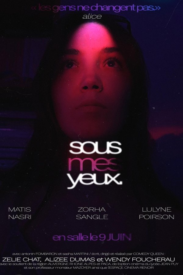 Sous Mes Yeux poster