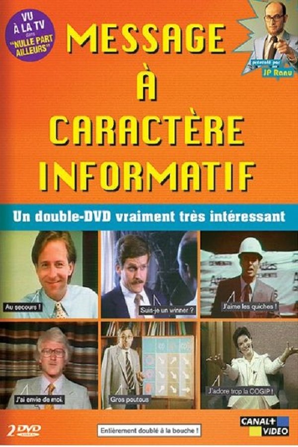Message à caractère informatif poster