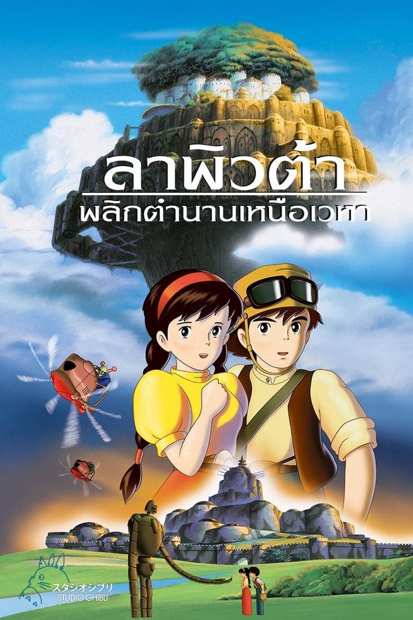 Luputa Castle in the Sky ลาพิวต้า พลิกตำนานเหนือเวหา 1986 พากย์ไทย/ซับไทย