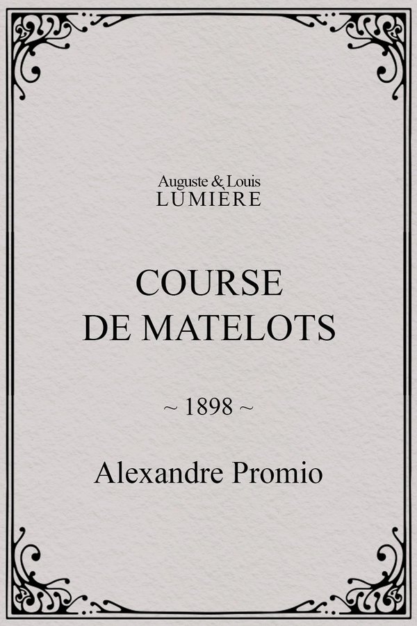 Course de matelots poster
