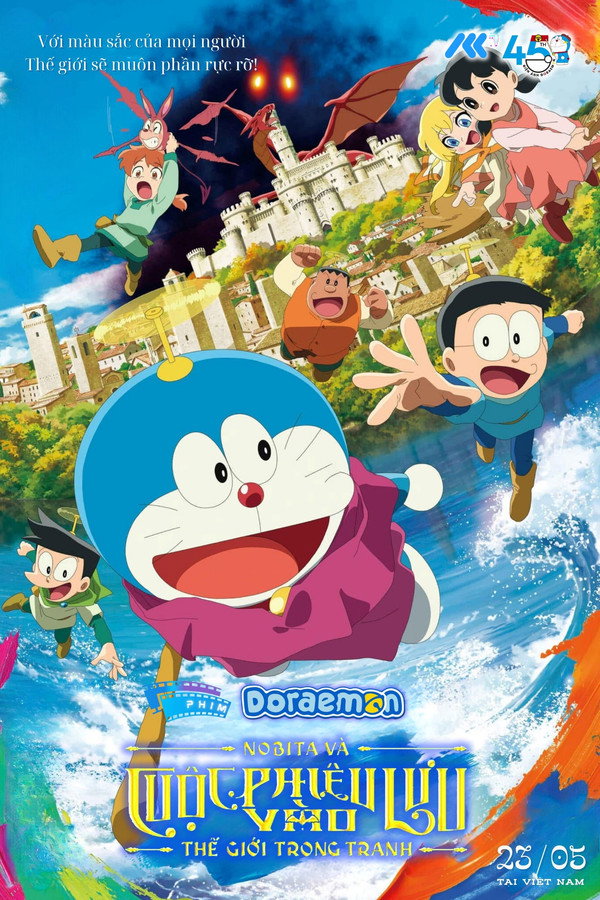 Doraemon: Nobita Và Cuộc Phiêu Lưu Vào Thế Giới Trong Tranh – Doraemon the Movie: Nobita’s Art World Tales (2025)