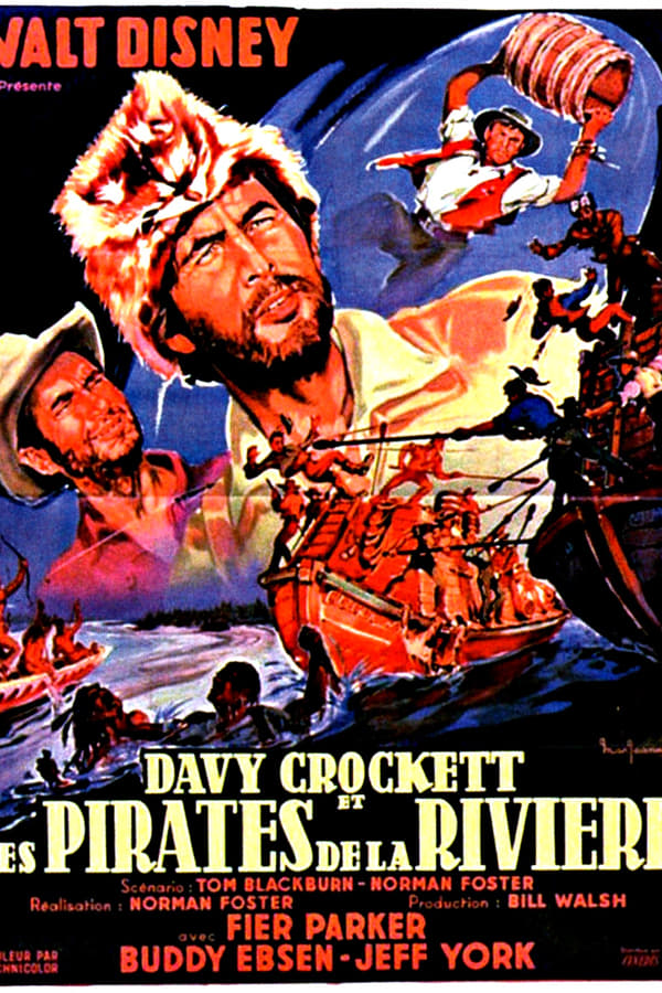 Davy Crockett et les pirates de la rivière