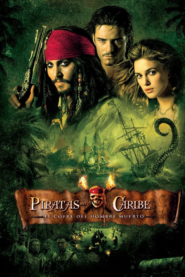 Piratas del Caribe: El cofre del hombre muerto (HD) LATINO