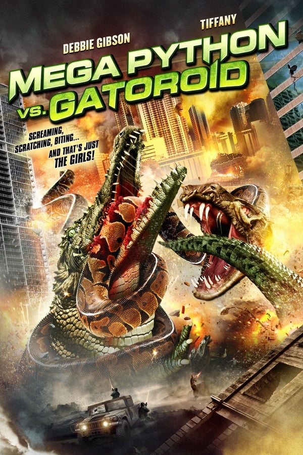 A fanatical animal rights activist releases giant pythons into the Everglades, believing the wild animals should be set free. When they start decimating the native animal population, an over-zealous park ranger feeds experimental steroids to wild alligators so they can fight back. The giant pythons and gargantuan alligators go on a killing spree, and it is now left up to the two feuding women to put aside their differences to put a stop to the creatures and the destruction.