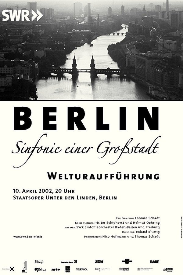 Berlin: Sinfonie einer Großstadt poster