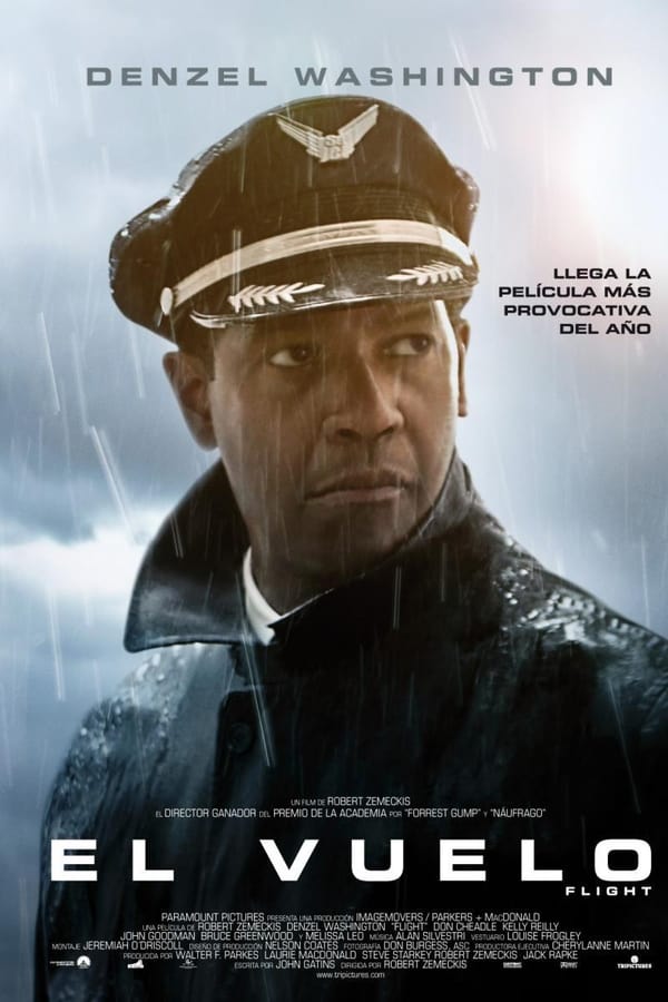 Tras un aterrizaje de emergencia en medio del campo gracias al cual salvan la vida un centenar de pasajeros, el comandante Whip Whitaker (Denzel Washington), que pilotaba el avión, es considerado un héroe nacional. Sin embargo, cuando se pone en marcha la investigación para determinar las causas de la avería, se averigua que el capitán tenía exceso de alcohol en la sangre y que puede ir a la cárcel si se demuestra que pilotó el avión en estado de embriaguez.