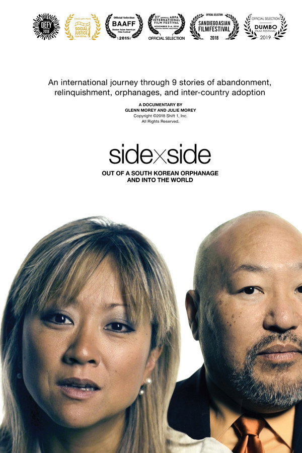 Side by Side Out of a Korean Orphanage and Into the World (2018) Hindi HDRip Movie Poster - CineFreak