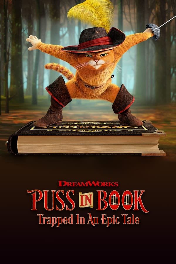 After tumbling into a magic storybook, Puss in Boots must fight, dance and romance his way through wild adventures as he searches for an escape.