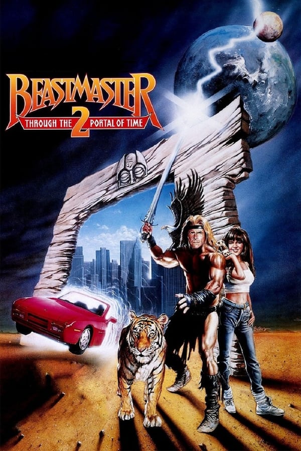 Beastmaster 2: Through the Portal of Time poster