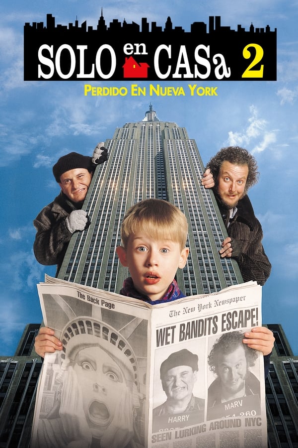 En plenas fiestas navideñas, el pequeño Kevin y su familia están a punto de coger un avión para disfrutar de unas pequeñas vacaciones, pero Kevin se equivoca y embarca en un avión que lo lleva a Nueva York, donde vuelve a encontrarse solo y desprotegido.