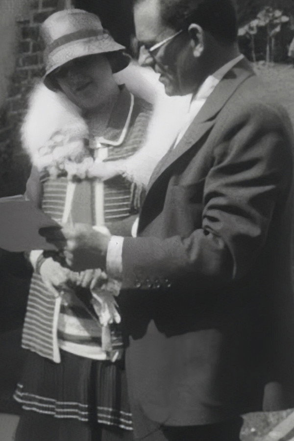 Mabel and Bill Dumphy's visit with Hazel & Lon Chaney