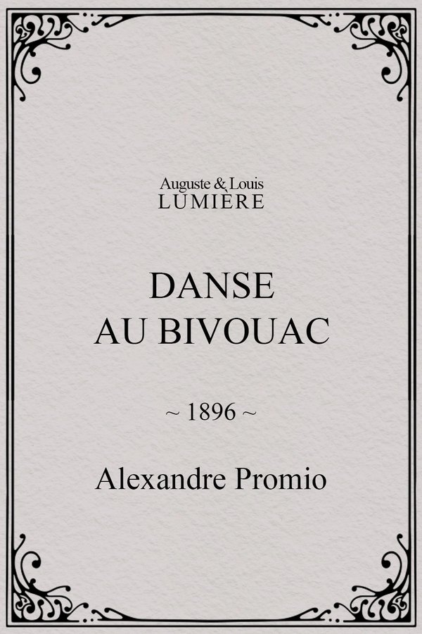 Danse au bivouac poster